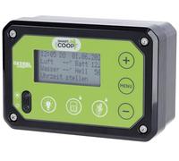 Kerbl SmartCoop 70600 Commande à 12 emplacements avec capteur de lumière du Jour intégré, boîtier en Plastique résistant aux Chocs et à la poussière