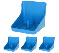 Kerbl Support de Pierre à lécher Bleu Roi (Lot de 4)