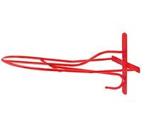 KERBL Support de Selle Anglaise pour Élevage/Agriculture Urbaine Noir Rouge