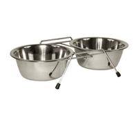 KERBL Support double écuelles 2x450ml - Pour chien