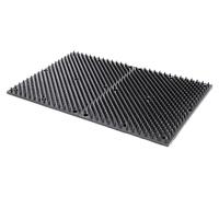 Kerbl Tapis griffoir 60 x 40 cm (tapis de toilettage, pour montage sur colonne ou mural) - 32689