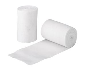 Kerbl Technobase Bande élastique Stretchino Blanc, 8cmx5m, 10pcs