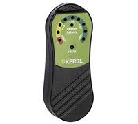 Kerbl Testeur de clôture avec affichage LED (testeur pour clôtures de pâturage, indicateur de tension, affichage LED de l'état de la batterie) 445599