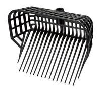 Kerbl Tête De Fourche À Litière Maxi Noir 326056