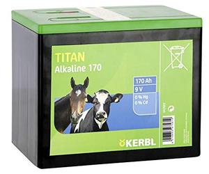 Kerbl Titan 442082 Batterie sèche alcaline 9 V 170 Ah