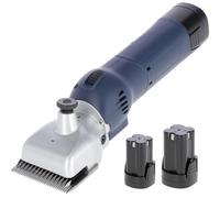 Kerbl Tondeuse sans fil FarmClipper Akku2 pour animaux – 2 piles, autonomie 120 min, bleu