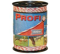 Kerbl Trace de clôture Professionnelle 9 x 0,30 TriC, 400 m, Blanc/Rouge