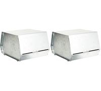 Kerbl Trémie avec Couvercle pour Lapin 3 L (Lot de 2)