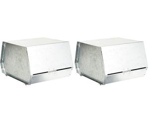 Kerbl Trémie avec Couvercle pour Lapin 3 L (Lot de 2)