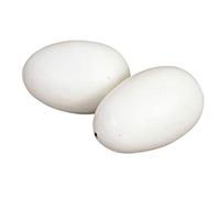 Kerbl Œufs en Bois/Coque pour Oiseau 2 Pièces, Unique