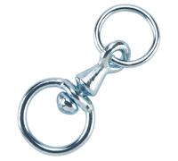 Kerbl Virole avec maillon pour chaîne de vache - différentes tailles Émerillon pour chaîne de vache avec anneau