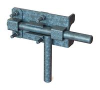 Kerbl Vis de Fixation pour Porte Rigide et réglable