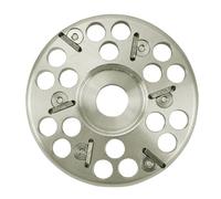 Kerbl Wiha Disque à griffes 6 Cut en aluminium 120 mm