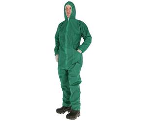 Kerbl Works Combinaison jetable vert, taille XXL