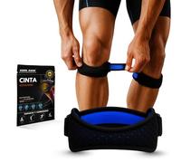 KERD_DANS Lot de 2 genouillères rotuliennes réglables pour compression du tendon rotulien, genouillère rotulienne pour ménisque et ligament, Knee Brace sportive pour soulager la douleur