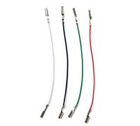 KERDEJAR 3/4 pièces câble Phono à Cartouche Universelle Conduit des Fils d'en-tête pour Accessoires de Casque Phono de Platine Vinyle
