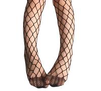 KERDEJAR Chaussettes en résille pour filles - Bas en résille - Noir #, Noir, Longueur ： 65 cm; Suggérer l'âge ： plus de 5 anni