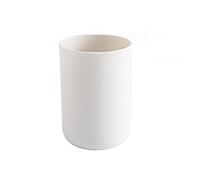 KerDejar Gobelet en plastique pour salle de bain - 300 ml, Blanc, 7.3x10.5cm/2.87x4.13in