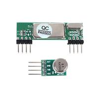 KERDEJAR Module récepteur sans Fil superhétérodyne RXB6 433 MHz + Petit Module superhétérodyne émetteur AK-FST recevant Un Module émetteur-récepteur Haute sensibilité
