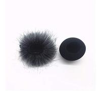 KERDEJAR Pare-Brise Poilu Manchon Couverture du Vent Filtre en Mousse éponge Microphone Couverture Coupe-Vent pour Zoom H1 enregistreur Pratique Micro