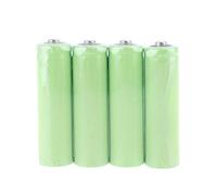 KERDEJAR Universel 4 pièces Pas de Puissance AA factice Fausse Batterie Configuration Coquille placeholder Cylindre conducteur pour Batterie au Lithium Fer Phosphate