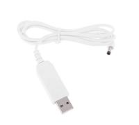 KERDEJAR Universel 90 degrés USB 5V à 12V 4.0x1.7mm câble d'alimentation pour Tmall Smart Bluetooth Haut-Parleur Echo Dot 3e routeur Bande de LED 1 m