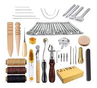 KEREITH Cuir à Coudre Outils 59 pièces à la Main à Coudre kit de réparation pour Craft DIY Kit
