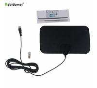 KeRestoQuebec Umei-Amplificateur de signal d'intérieur HD,antenne TV numérique HDTV 4K,portée de 500 Beauté,25DB pour VHF UHF,récepteur de signal TV - Type Only TV Antenna