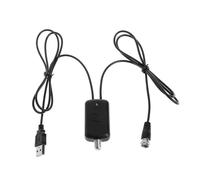 KeRestoQuebec Umei-Amplificateur de signal d'intérieur HD,antenne TV numérique HDTV 4K,portée de 500 Beauté,25DB pour VHF UHF,récepteur de signal TV - Type Only Amplifier