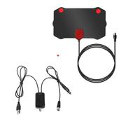 KeRestoQuebec Umei-Antenne TV intérieure HDTV numérique 4K 8K,VHF(172-240Mhz) UHF(470-860Mhz),rayon Surf Fox,mini divulguer HD - Type Antenna andAmplifier