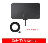 KeRestoQuebec Umei-Antenne TV numérique intérieure HD 4K,amplificateur amplifié à gain élevé,récepteur satellite - Type only Antenna #C
