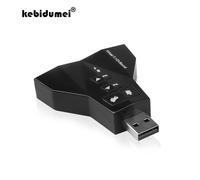 KeRestoQuebec umei-Carte son externe USB 7.1 avec 4 ports,adaptateur,microphone,haut-parleur,audio 3D,2.0 canaux