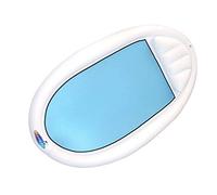 Kerlis 13008 Hamac Surf Matelas Gonflable Flottant pour Piscine Blanc