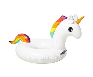 Kerlis La Licorne Bouée gonflable Mixte Adulte, Blanc