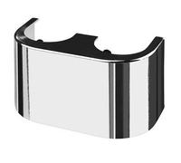 Kermi Cache pour raccord a visser, droit. chrome ZA01060002