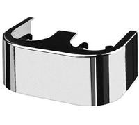 Kermi Cache pour raccord a visser, équerre, chrome ZA01070002