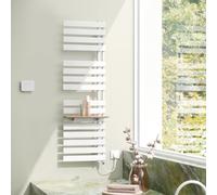 Kermi Credo Half flat-E Sèche-serviettes, fonctionnement tout électrique, EAE1A1400452SXK,