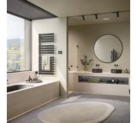 Kermi Credo Half flat-E Sèche-serviettes, fonctionnement tout électrique, EAE1A18600315XK,