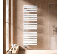 Kermi Credo Half flat Sèche-serviettes, fonctionnement mixte ou à eau chaude, EAN1A1800452LXK,