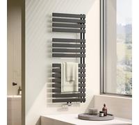 Kermi Credo Half flat Sèche-serviettes, fonctionnement mixte ou à eau chaude, EAN1A180045AWXK,