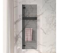 Kermi Credo Half round-E Sèche-serviettes, E1E1A180060xIxK#onyx/onyx,