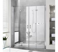 Kermi Diga Porte pliante, pour niche, DI2T412020VPK, DI2T4