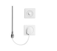 Kermi Électro-set Wfs 150W, Ski, Blanc 150 Watt / AC 230 V, Blanc