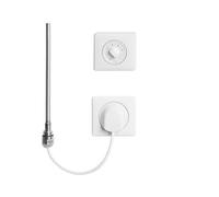 Kermi Électro-set Wfs 400W, Ski, Blanc 400 Watt / AC 230 V, Blanc