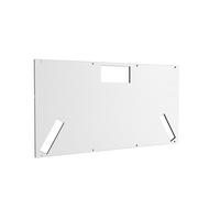 Kermi Façade avant métal, blanc RAL9003, pour x-well F270 - Y9103000091K