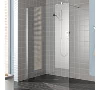 Kermi Walk-in WALL Filia XP TWF 08020, Coloris: Argent Brillant Verre VÃ©ritable Brillant Nettoyant Clair - FXTWF08020VPK