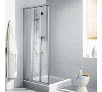 Kermi Ibiza 2000 Porte coulissante, avec élément fixe, pour accès d'angle, I2ED3080201PK, I2ED3