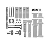 Kermi Jeu de fixations pour utilisation en tant que cloison, ZM00280002,