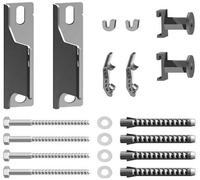 Kermi Kit de consoles de fixation murale courte 60 mm, zingué ZB02640008