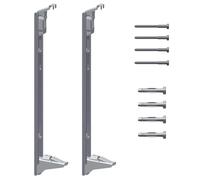 Kermi Kit de consoles de fixation murale Profil, hauteur 200 mm, Type 22 ZB02970017